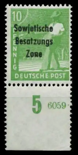 SBZ ALLG. AUSGABEN Nr 185 HAN 6059.... postfrisch URA 748F46