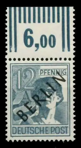 BERLIN 1948 Nr 5x W OR postfrisch ORA gepr. 74932E