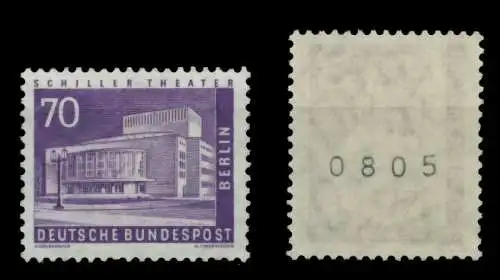 BERLIN DS BAUTEN 2 Nr 152vR postfrisch 74934A