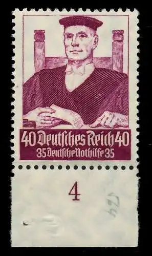 3. REICH 1934 Nr 564 postfrisch ATTEST 7B21F2