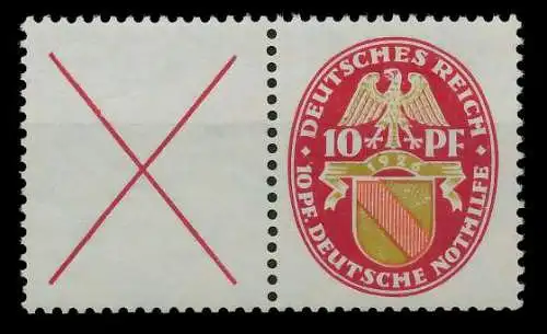 DEUTSCHES REICH ZUSAMMENDRUCKE Nr W24.1 postfrisch WAAG 7D13D6