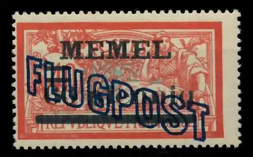 MEMEL 1921 Nr 40II postfrisch 7D8402
