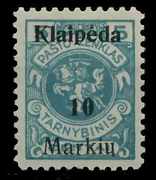 MEMEL 1923 Nr 129I postfrisch 7DA482