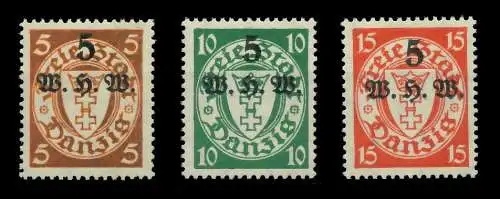 DANZIG 1934 Nr 237-239 postfrisch 7DA7AE