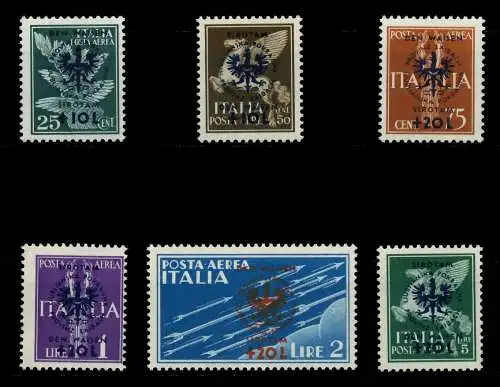 BES. 2WK LAIBACH Nr 33-38 postfrisch 7DCBB6