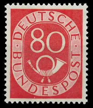 BRD DS POSTHORN Nr 137 postfrisch gepr. 877D0A