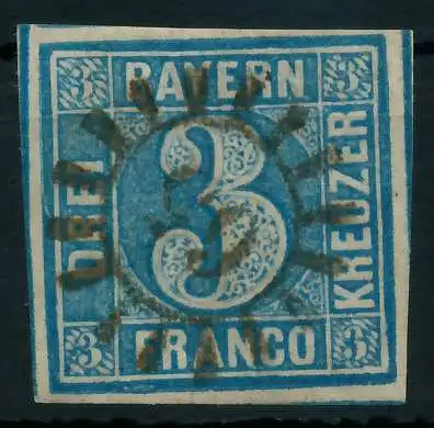 BAYERN MÜHLRADSTEMPEL AUF Nr 2II gMR _65 ZENTR- 879182