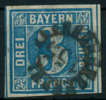 BAYERN MÜHLRADSTEMPEL AUF Nr 2II gMR 155 ZENTR- 87E0C2