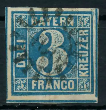 BAYERN MÜHLRADSTEMPEL AUF Nr 2II gMR 406 ZENTR- 882466