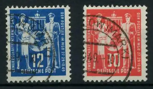 DDR 1949 Nr 243-244 gestempelt 8961F6