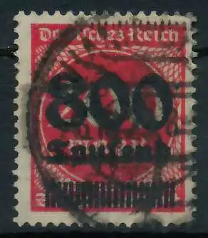 DEUTSCHES REICH 1923 HOCHINFLA Nr 303A gestempelt gepr. 899196