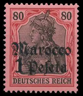 DEUTSCHE AUSLANDSPOSTÄMTER MAROKKO Nr 29 postfrisch 09AD52