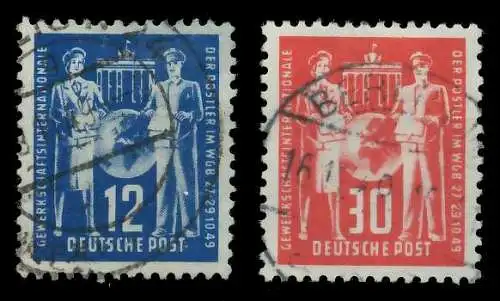 DDR 1949 Nr 243-244 gestempelt 2558C6