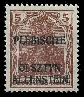 ALLENSTEIN Nr II postfrisch gepr. 410FE2