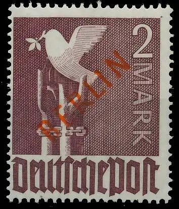 BERLIN 1949 Nr 34 postfrisch gepr. 5B94DE