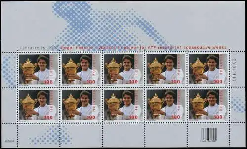 SCHWEIZ BLOCK KLEINBOGEN 2000-2009 Nr 2006 postfrisch K 63B722