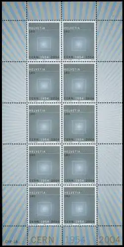 SCHWEIZ BLOCK KLEINBOGEN 2000-2009 Nr 1866 postfrisch K 642032