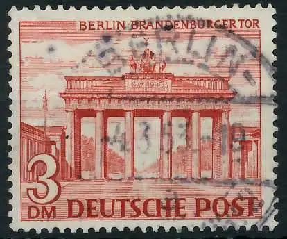 BERLIN DS BAUTEN 1 Nr 59X zentrisch gestempelt 6420C6