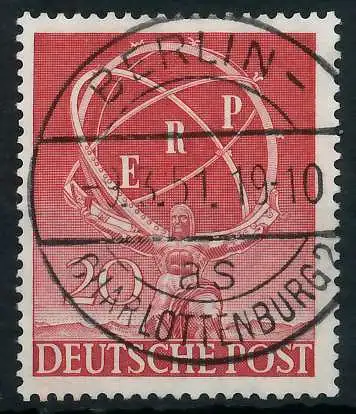 BERLIN 1950 Nr 71 zentrisch gestempelt 64211A