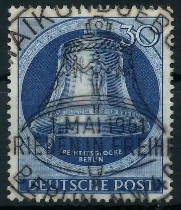 BERLIN 1951 Nr 78 ESST zentrisch gestempelt 642296