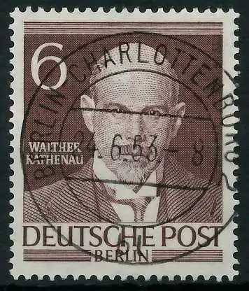 BERLIN 1952 Nr 93 EST zentrisch gestempelt 6422CE