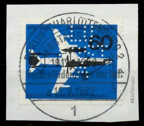 BERLIN 1962 Nr 230-LL ESST zentrisch gestempelt Briefst³ck gepr. 642516