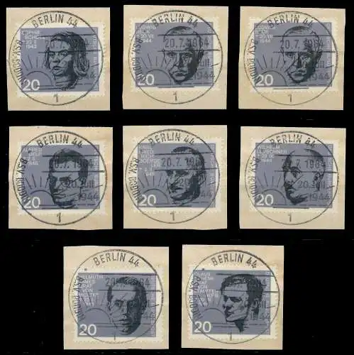 BRD BUND 1964 Nr 431-438 ESST zentrisch gestempelt 64254E