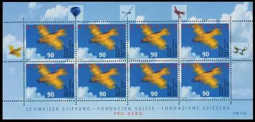 SCHWEIZ BLOCK KLEINBOGEN 2000-2009 Nr 1747 postfrisch K 64BF22