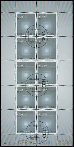 SCHWEIZ BLOCK KLEINBOGEN 2000-2009 Nr 1866 ESST 64C312