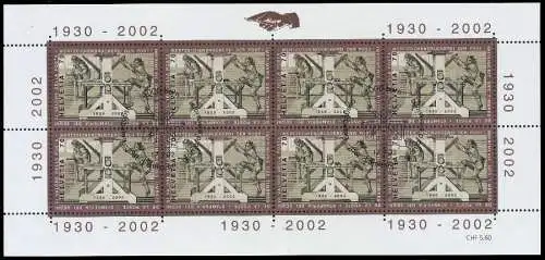 SCHWEIZ BLOCK KLEINBOGEN 2000-2009 Nr 1807 ESST 64C452