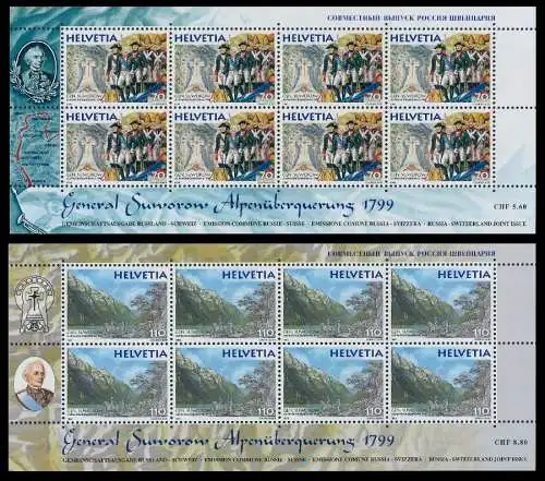 SCHWEIZ 1999 Nr 1699KB-1700KB postfrisch 657ADE