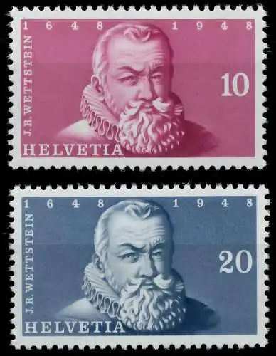 SCHWEIZ 1948 Nr 512-513 postfrisch 68371E