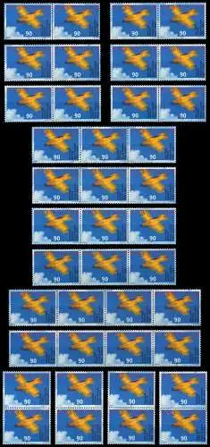 SCHWEIZ 2001 Nr 1747-Zd01-1747-Zd16 postfrisch 691596