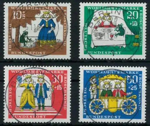 BRD BUND 1966 Nr 523-526 zentrisch gestempelt 69B6A2