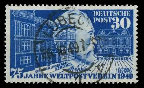 BRD BUND 1949 Nr 116 zentrisch gestempelt gepr. 69B73E