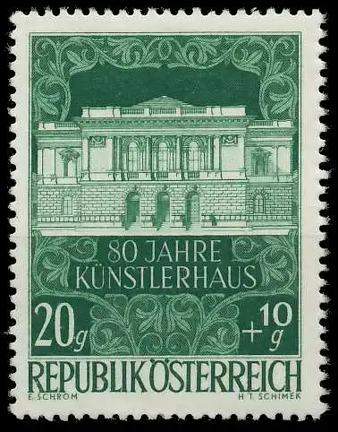 ÖSTERREICH 1948 Nr 878 postfrisch ungebraucht 70781A