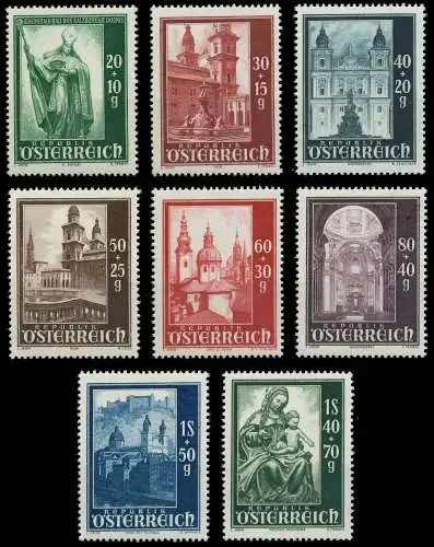 ÖSTERREICH 1948 Nr 885-892 postfrisch 707832