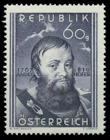 ÖSTERREICH 1950 Nr 949 postfrisch 70787E