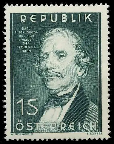 ÖSTERREICH 1952 Nr 971 postfrisch 7078CE