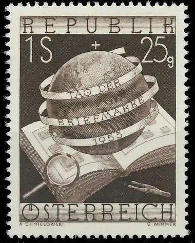 ÖSTERREICH 1953 Nr 995 postfrisch 7078E2