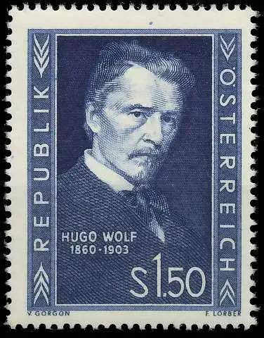 ÖSTERREICH 1953 Nr 981 postfrisch 7078E6