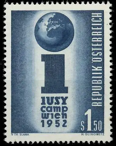ÖSTERREICH 1952 Nr 974 postfrisch 7078F2