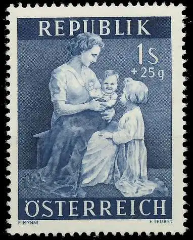 ÖSTERREICH 1954 Nr 1001 postfrisch 707916