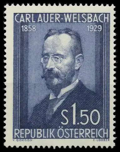 ÖSTERREICH 1954 Nr 1006 postfrisch 70792E