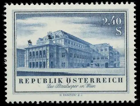 ÖSTERREICH 1955 Nr 1021 postfrisch 70799A