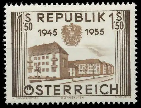 ÖSTERREICH 1955 Nr 1015 postfrisch 707982