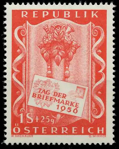 ÖSTERREICH 1956 Nr 1029 postfrisch 7079C2