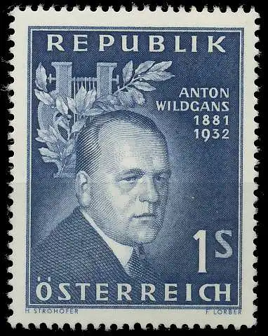 ÖSTERREICH 1957 Nr 1033 postfrisch 7079E6