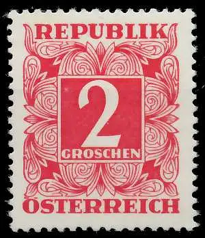 ÖSTERREICH PORTOMARKEN Nr 233xaN postfrisch 707A36