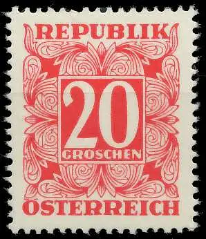 ÖSTERREICH PORTOMARKEN Nr 238xaw postfrisch 707ADA